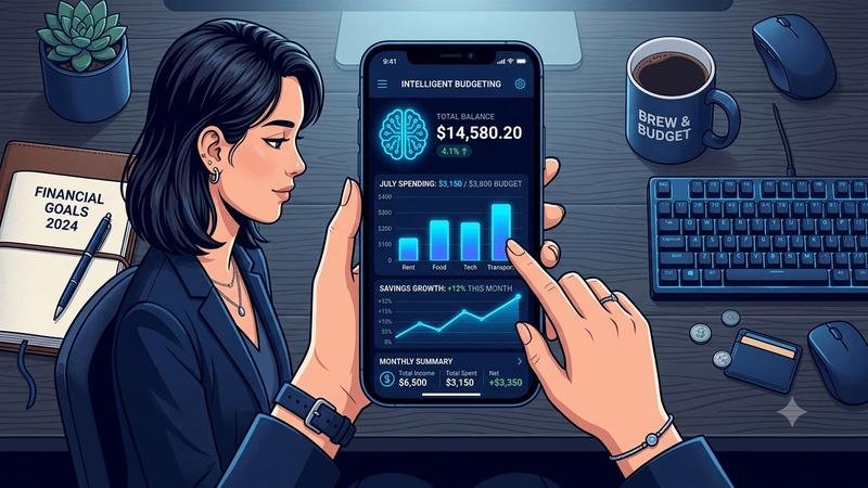 Best AI Budget App for 2026: 7 Tools That Actually Save You Money Best AI budget app comparison featuring Monarch, Copilot, Cleo, PocketGuard, and YNAB dashboards